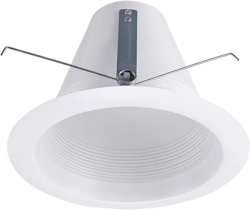 Vista 9 de TORCHSTAR Paquete de 6 luces empotrables de 6 pulgadas con bridas Negro