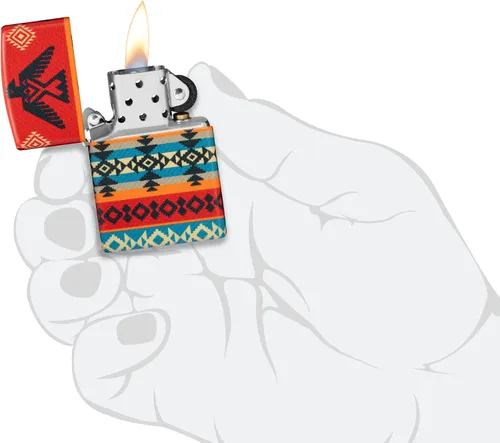 Vista 5 de Zippo Encendedor: Patrón de Thunderbird Indio - 540 Color 48524