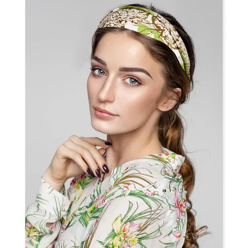 Vista 6 de Yunsailing 36 diademas bohemias para mujer, diadema ancha antideslizante para yoga, entrenamiento, correr, bandas para el cabello, envolturas