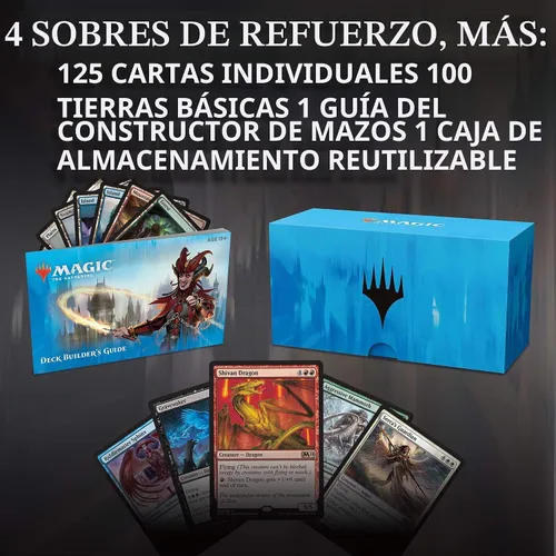 Vista 2 de Magic: The Gathering Ravnica Allegiance Kit para construir mazos 4 paquetes de refuerzo 125 cartas