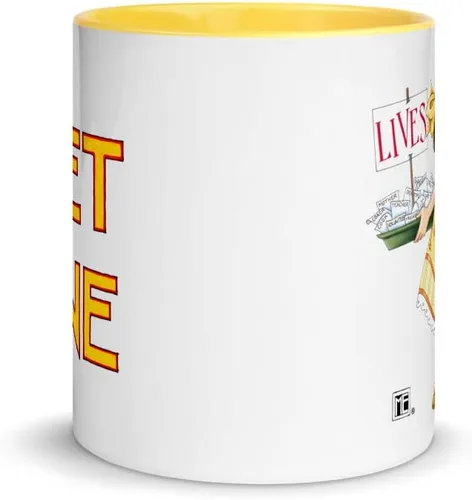Vista 2 de Mary Engelbreit Lives Mug 11oz, blanco