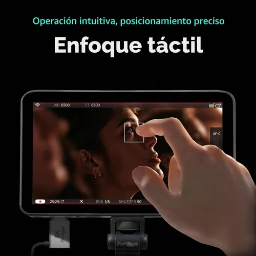 Vista 3 de Portkeys LH7P Monitor de Campo de Cámara de 7 pulgadas Control Inalámbrico