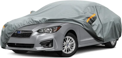 Vista 178 de Kayme Funda de Coche de Servicio Pesado Impermeable para Todo Tipo de Clima, Ajuste Personalizado para Tesla Model S, Cubierta Exterior Completa