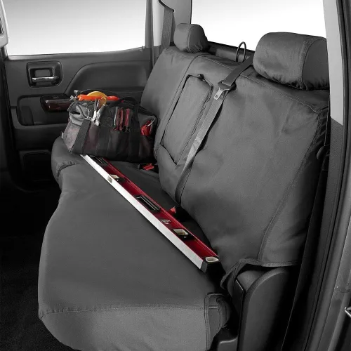 Vista 5 de Covercraft SeatSaver SS3384PCCH - Carbón vegetal de polialgodón