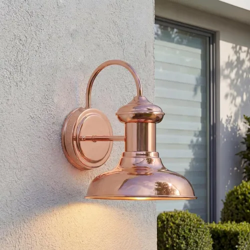 Vista 2 de Progress Lighting P5721-14 Brookside Outdoor, 8 pulgadas de ancho x 9-3/4 pulgadas de alto, marrón