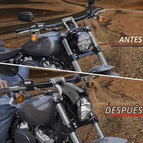 Vista 2 de Carenado de faro delantero para Harley Softail Breakout 2018-2020