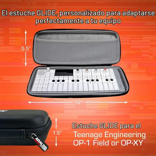 Vista 5 de ANALOG CASES Estuche OP-1 Field/OP-XY/OP-1 - Carcasa compacta GLIDE