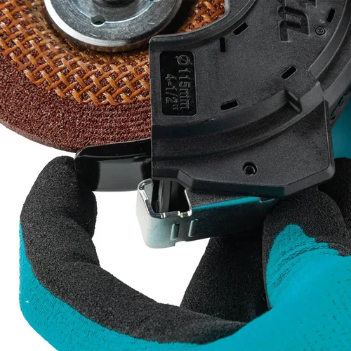 Vista 7 de Makita GA4591 Amoladora angular de alta potencia SJSII de 4-1/2" con freno