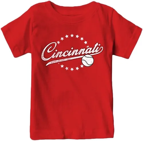 Vista 5 de Diseños vintage elegantes de béisbol para ropa de fanáticos de niños