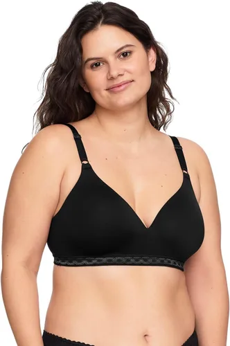 Vista 2 de Warner's - Brasier cómodamente suave y ligeramente forrado sin aros Simply Perfect para mujer Rm1691t