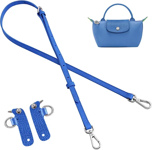 Vista 31 de Jiesinlov Correa de Hombro de Cuero para Bolso de Repuesto, Kit de Conversión Ajustable para Bandolera Compatible con Mini Bolso Antracita