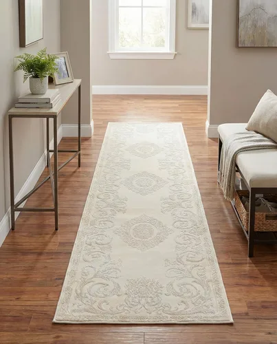 Vista 34 de Rugs.com Alfombra de la colección Finsbury, alfombra mediana de 2 x 3 pies, color beige, perfecta para salas de estar, comedores grandes, planos
