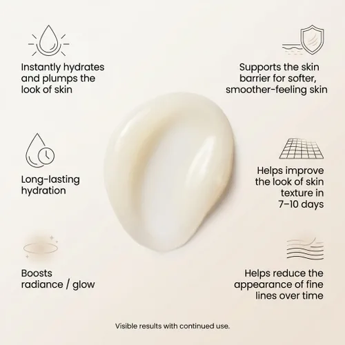 Vista 3 de SEACRET Bio Skin Glow - Suero de ácido hialurónico 4D para la cara, ampolla hidratante para la piel de vidrio con péptidos y minerales fermentados