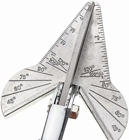 Vista 5 de Tubo de enlace troncal de PVC Multi ángulo Junta de inglete Cizalla Trim Cutter Herramientas de mano 45-90Degree TT45-120