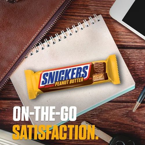 Vista 7 de Snickers Barra cuadrada de mantequilla de maní 1.78 oz