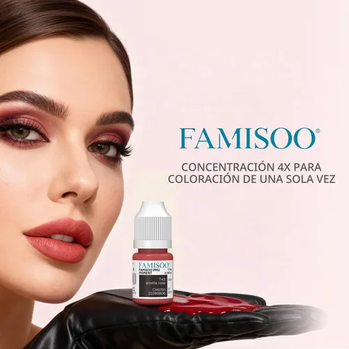 Vista 9 de Pigmento PMU para Labios 0.169 fl.oz/5ml Tinta de Tatuaje Profesional para Color de Labios de Larga Duración Tinta de Microblading Maquillaje