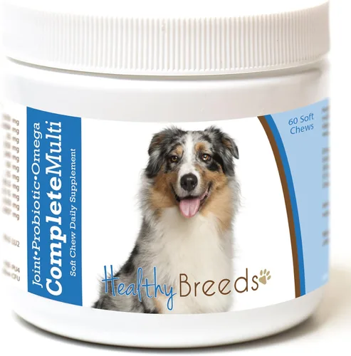 Vista 200 de Healthy Breeds Affenpinscher todo en uno multivitamínico suave masticable 60