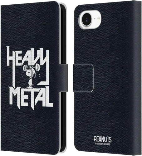 Vista 148 de Head Case Designs Funda de piel con licencia oficial de Peanuts Charlie Brown Good Grief Rock Tees compatible con Apple iPhone 11 Charlie Brown Buen