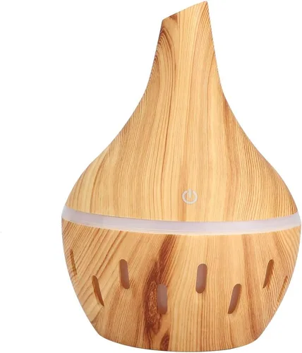 Vista 9 de USB Mini humidificador de aire 10.1 fl oz aroma difusor de aceite esencial con 7 luces LED cambiantes dormitorio