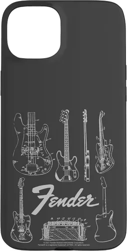 Vista 9 de Fender Carcasa de Guitars Line Art para iPhone 17