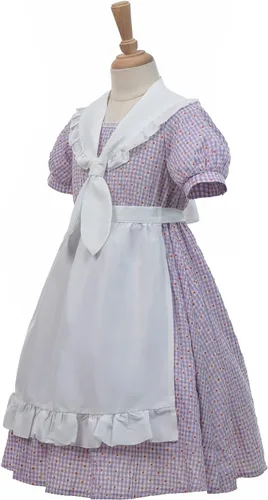 Vista 93 de Nuoqi - Vestidos de pionera para niñas, disfraz colonial
