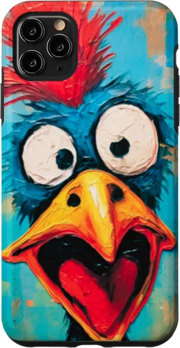Vista 13 de Funda para iPhone 17 con diseño de gallo de dibujos animados de gallo de dibujos animados de gallo