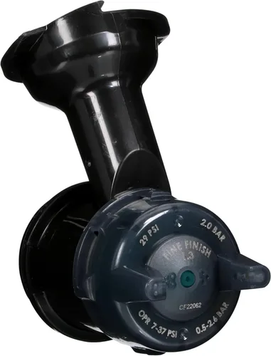 Vista 18 de 3M Performance Gravity - Cabezal atomizador de acabado fino (conforme) 26909, blanco, 0.9, paquete de 5, para aplicación de pintura automotriz, alta
