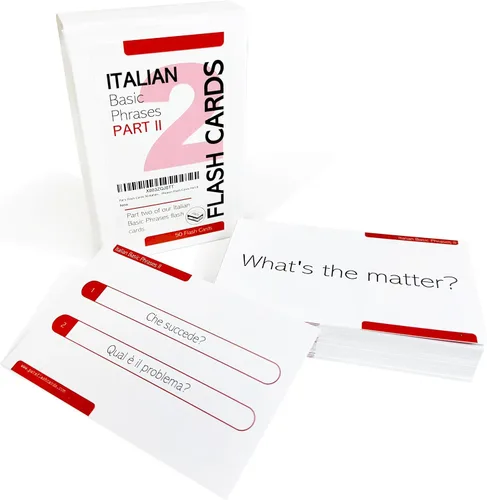 Vista 5 de Pat's Flash Cards Paquete de 150 frases esenciales en italiano