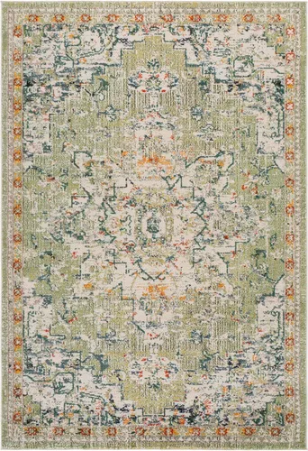 Vista 53 de Safavieh MAD473E - Tapete con diseño de medallón desgastado, bohemio elegante, colección Madison, no suelta pelos, fácil de cuidar, alto tránsito