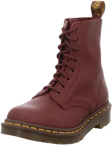 Vista 8 de Dr. Martens - botas de mujer trenzadas con estampado victoriano. modelo1460 reinventado