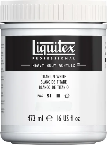 Vista 12 de Liquitex Pintura acrílica profesional de alto espesor, envase de 473 ml, tono carmesí alizarina permanente Alizarin Crimson Hue Permanente