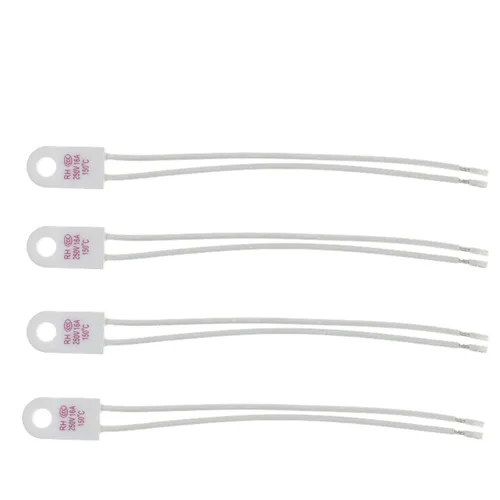 Vista 2 de 100PCS RH/Tf RH 135C 135 Celsius 13 5Degree RH135 15A 250V Temperature Fuse Thermal Links Over Protector(Rh115 15a)