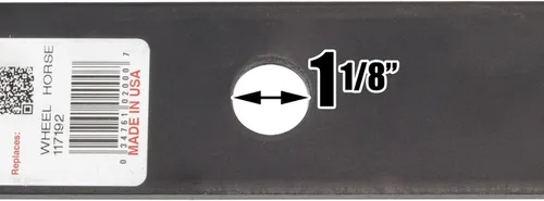 Vista 5 de 3 cuchillas de cortacésped Rotary compatibles con los modelos Kubota ZD ZG KOHLER ZD1F-60P ZD21 ZD25 sustituye a K5647-34330 3 cuchillas para 60
