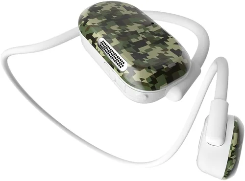 Vista 28 de Auriculares Purity Air de oído abierto - Auriculares inalámbricos Bluetooth de conducción de aire con micrófono dual para iPhone/Android - Comodidad
