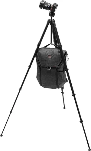Vista 3 de Peak Design Trípode de viaje, aluminio, diseño compacto, configuración rápida y desmontaje, estabilidad profesional, cabeza de bola ergonómica