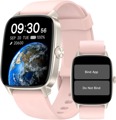 Vista 10 de DAVIKO Reloj podómetro, apto para personas mayores, no requiere aplicación/teléfono, reloj de seguimiento de fitness impermeable con contador