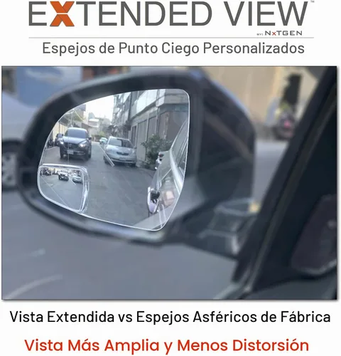 Vista 6 de Espejos de punto ciego, compatibles con BMW X3 Extended View, juego de 2 piezas (izquierda y derecha)