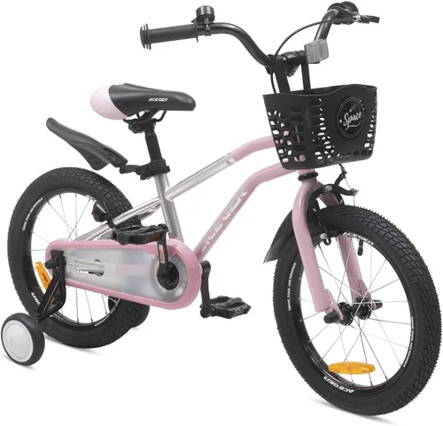 Vista 21 de ACEGER Bicicleta para niños de 2 a 10 años, estilo BMX, para niños y niñas de 2 a 10 años, bicicleta para niños de 12, 14 y 16 pulgadas, con ruedas