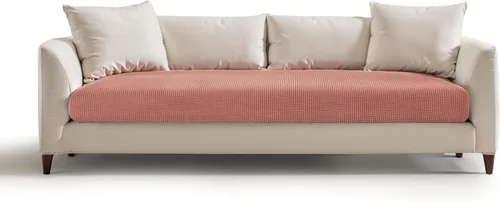 Vista 112 de SUBRTEX Funda para Sofá, Fundas Deslizables para Asientos de Autocaravana, Fundas Elásticas Duraderas para Loveseat, Protector de Muebles de Spandex