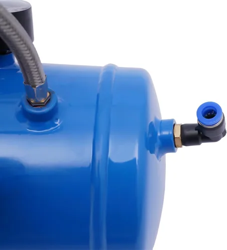 Vista 6 de Compresor de aire 100PSI DC 12V con tanque de 6 litros 1.6 galones para cuernos de tren neumáticos de autocaravana, cable de 12.47 pies