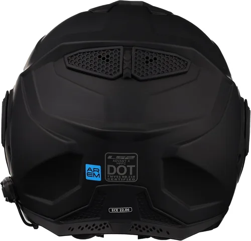 Vista 5 de Casco modular LS2 Helmets Advant X con Bluetooth Cardo 4X integrado