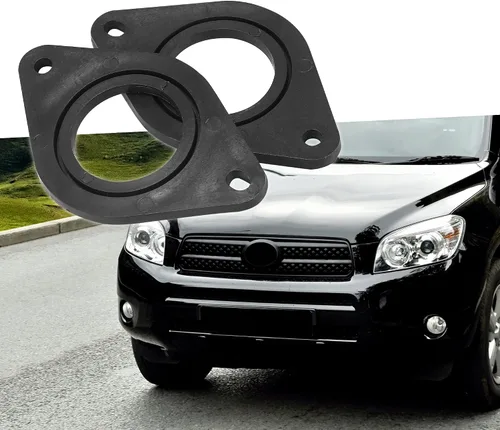 Vista 2 de Adaptador de montaje para altavoz de tweeter para coche, anillos