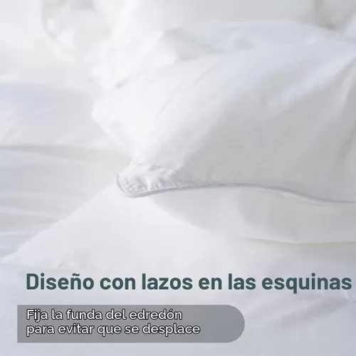 Vista 4 de WhatsBedding Edredón de plumas tamaño King, relleno de plumas y plumón, relleno de edredón blanco, edredón de lujo de la colección de hotel, funda