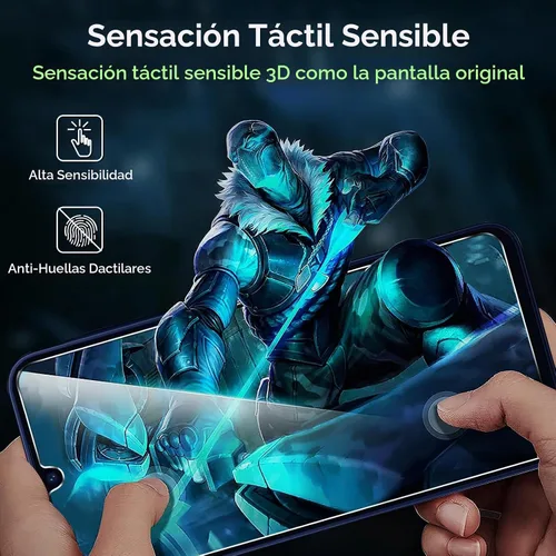 Vista 7 de ivoler - Protector de pantalla para Samsung Galaxy A17 5G/Galaxy A16 5G, película de vidrio templado, marco de alineación, fácil instalación