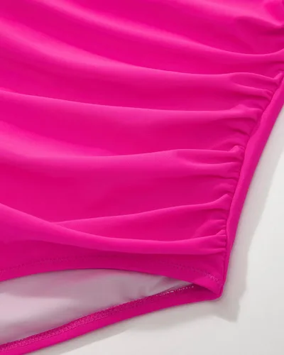 Vista 120 de SUUKSESS Traje de baño sexy de una pieza con volantes y control de abdomen para mujer