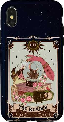 Vista 5 de Tarot Card Lover Tarot Reader Fortune Teller Book Lover Funda para iPhone 17