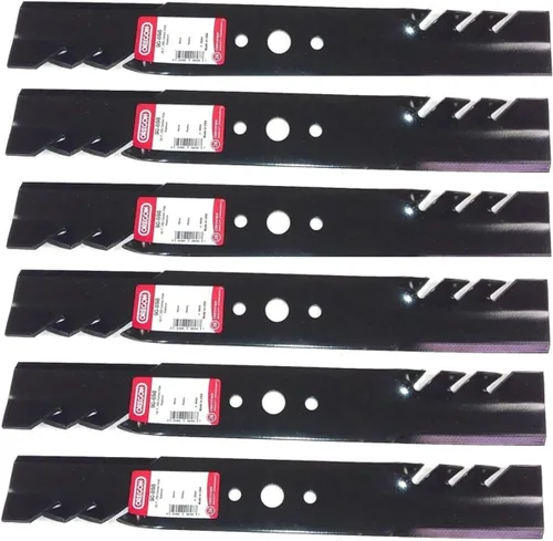 Vista 3 de 3Pk 90-685 - Cuchillas para mantillo (16-1/8 pulgadas) compatibles con simplicidad y pargo con cubiertas de 44 pulgadas