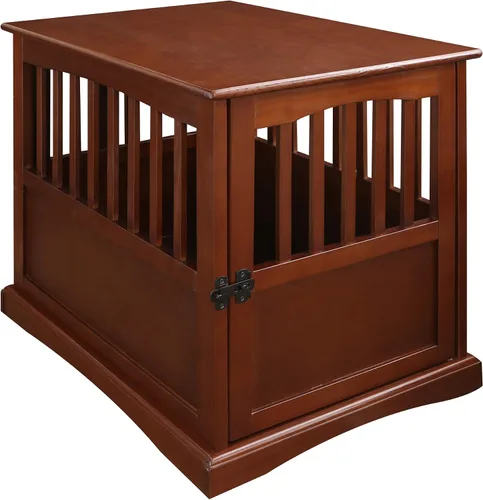Vista 10 de Casual Home - Jaula grande de madera para mascotas New Espresso