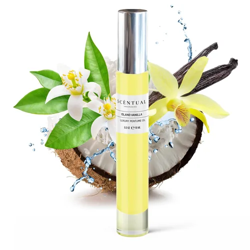 Vista 5 de Scentual Fragrances, Aceite de perfume de lujo, ultra concentrado para mujeres, aceite de fragancia roll-on de larga duración, mini perfume de viaje