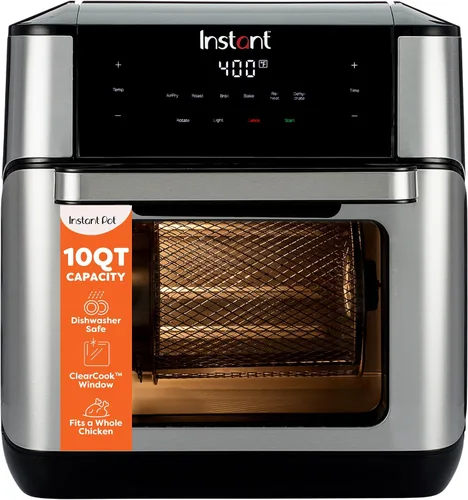 Vista 10 de Instant Pot Omni Plus Horno Tostador Freidora de Aire de 19QT/18L, Funciones 10 en 1, Cabe Pizza de 12", Dorar, Asar a la Parrilla, Hornear, Asar
